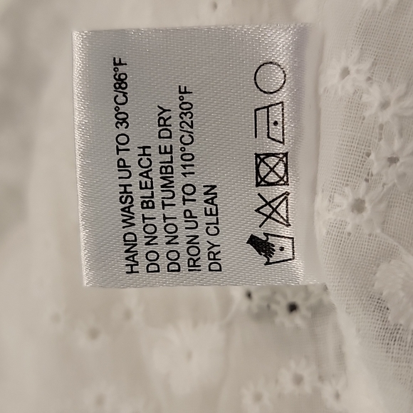 NWT Lea & Viola Cotton Eyelet Top - Picture 10 of 10